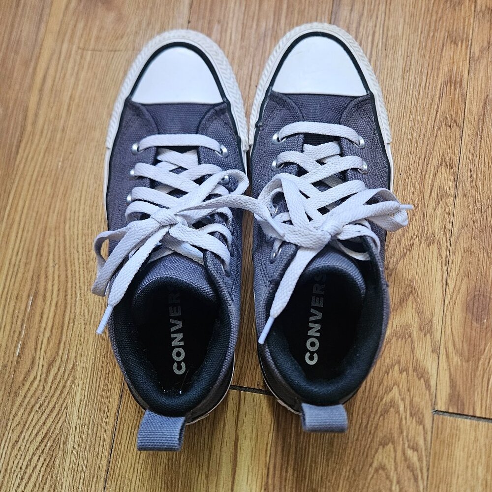Dark Grey Converse